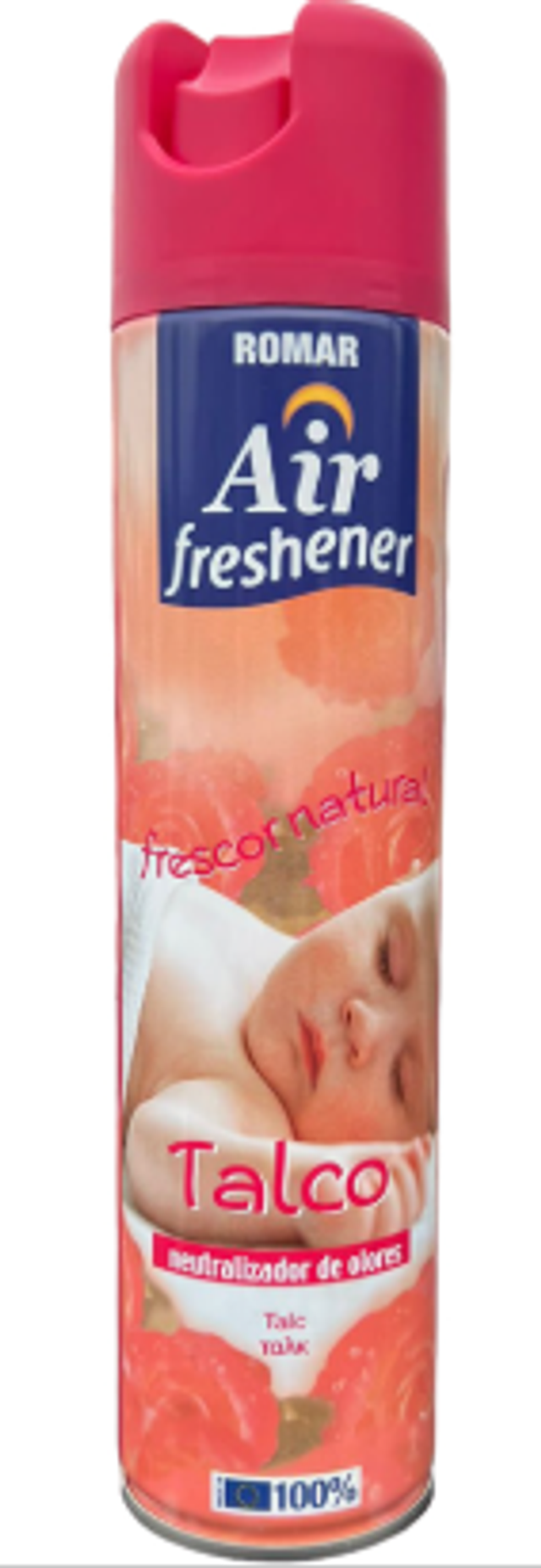 Romar Air Freshener Spray Can Vertical 300ml - Talco