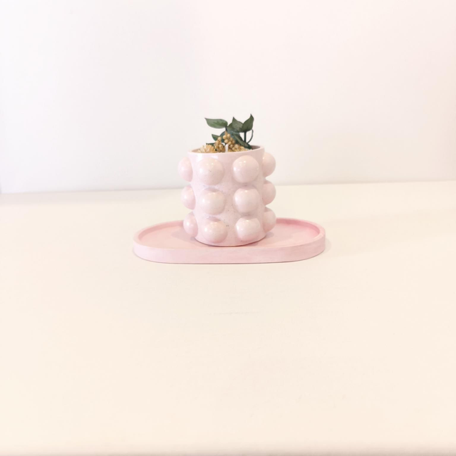 ✨ Bougie artisanale "Bulbeuse" en cire de soja – fleurs séchées & contenant fait main ✨
