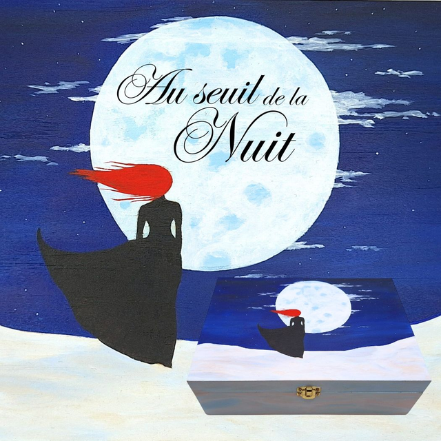 Boîte de rangement 6 compartiments : Au seuil de la nuit