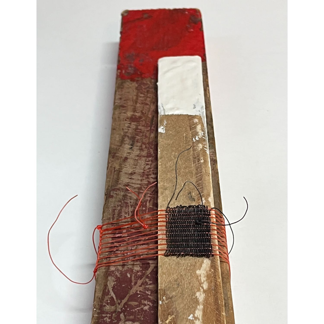 Red Top - 3D abstract wall sculpture