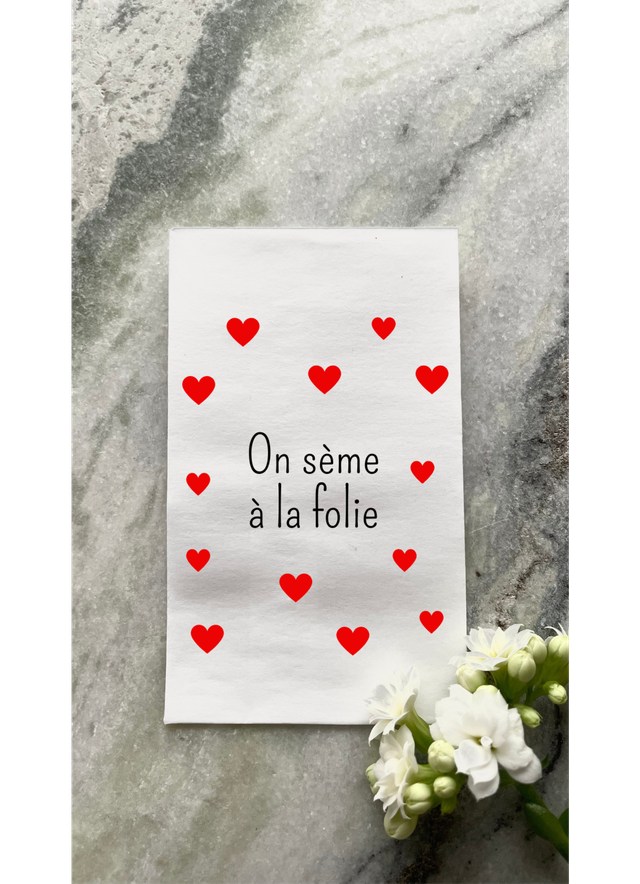 Sachet de graines &quot;Maria&quot; - Personnalisable