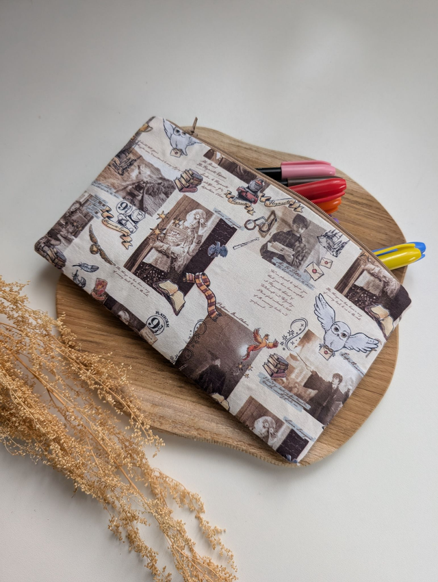 Trousse plate Harry Potter 