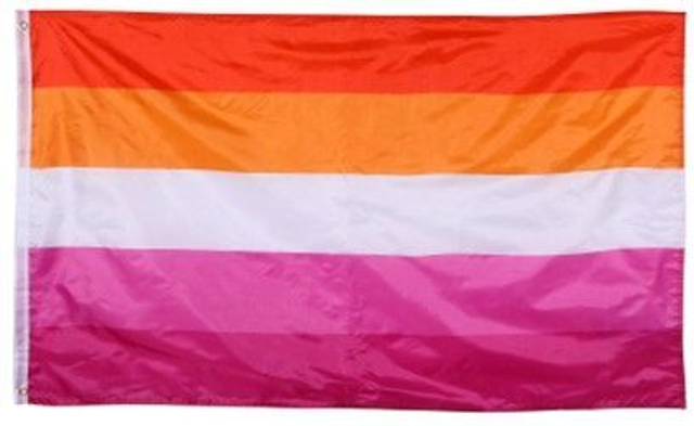 Lesbian Pride Flag 5ft by 3ft