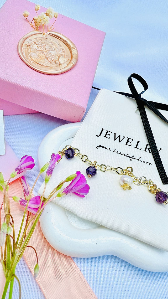Papillon violet