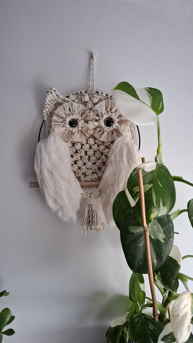 Hibou "belles plumes"