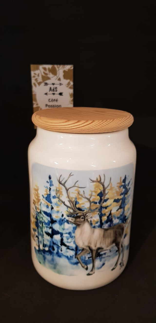 Bocal - Un cerf en hiver