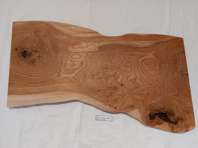 Holzpatte Eiche [Nr. 2] 80x42x2.3cm
