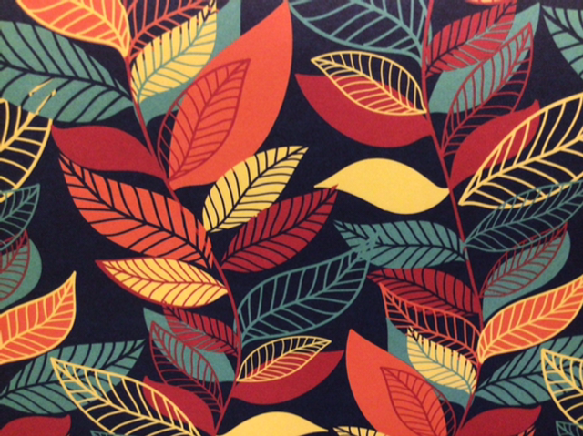 Gift Wrap Rewrapped Leaves