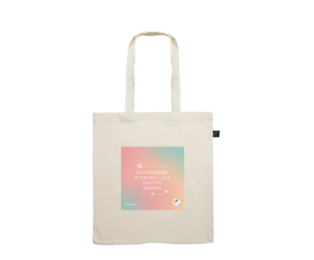 Wee Joys Original Self-love Quote Tote Bag