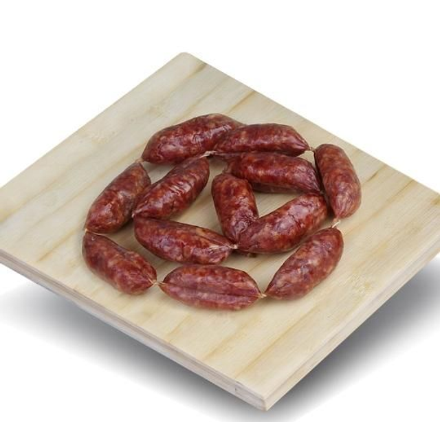 Salsicce piccanti stagionate di maiale