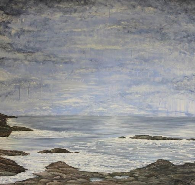 Seascape - print of an acrylic painting by Rory McLaren