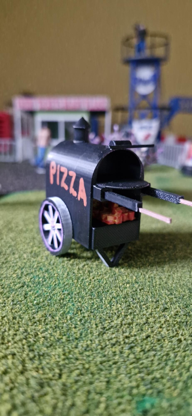 Spud/pizza/Chestnut Oven Cart.