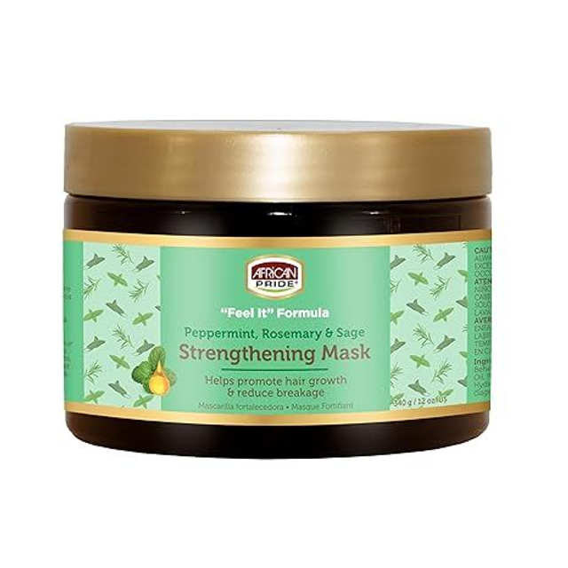 African Pride Feel It Formula Hair Strengthening Mask 12oz