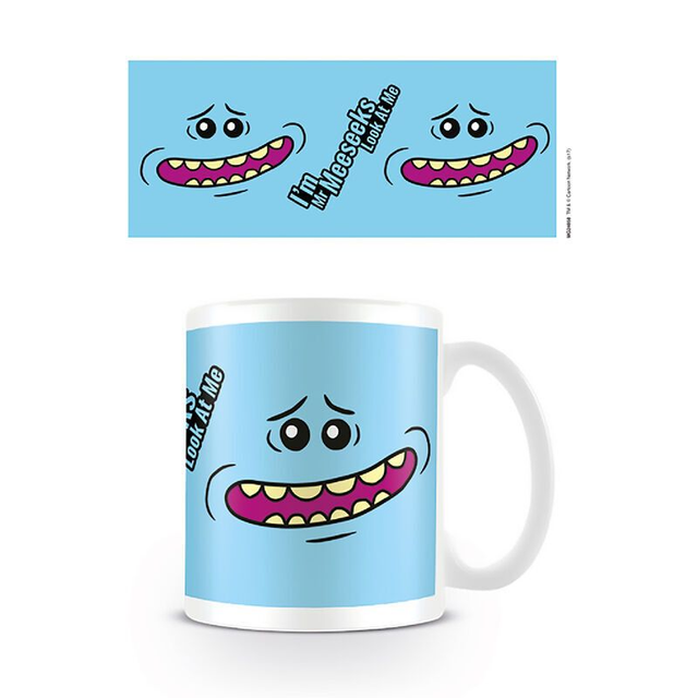 Taza Cara Mr. Meeseeks Rick &amp;#38; Morty 315ml