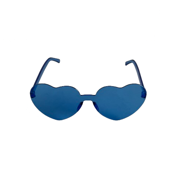 Lunette Coeur Bleu
