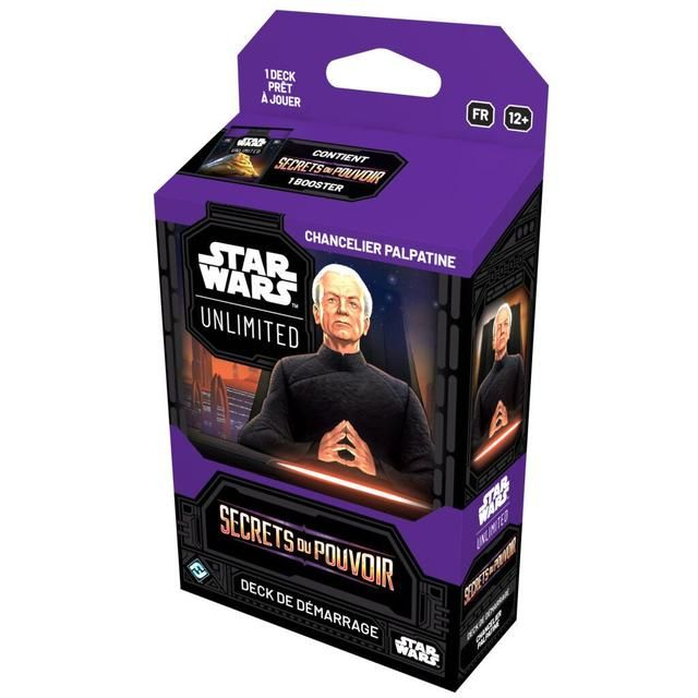 Asmodee Deck - Star Wars Unlimited - Secrets Du Pouvoir - Palpatine