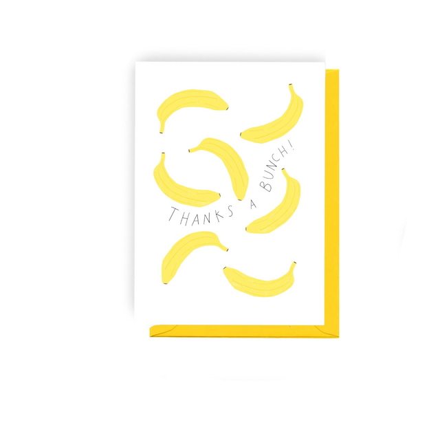 Thanks a Bunch - Illustrated Thanks Card 