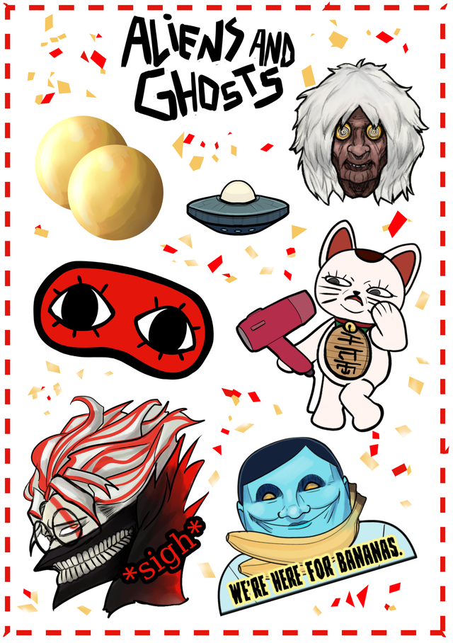 Dandadan Sticker Sheet