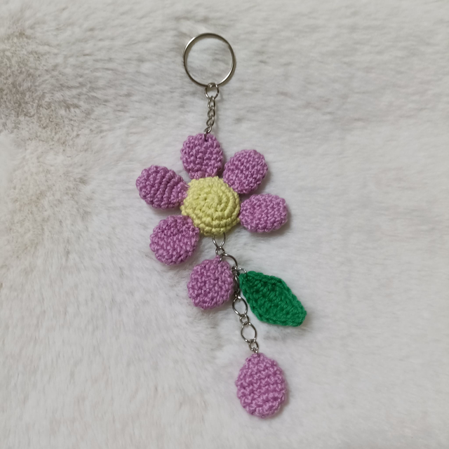 Llavero flor