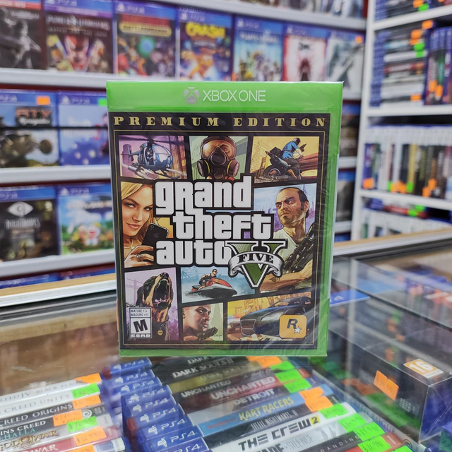 Gta V Xbox One Físico Nuevo