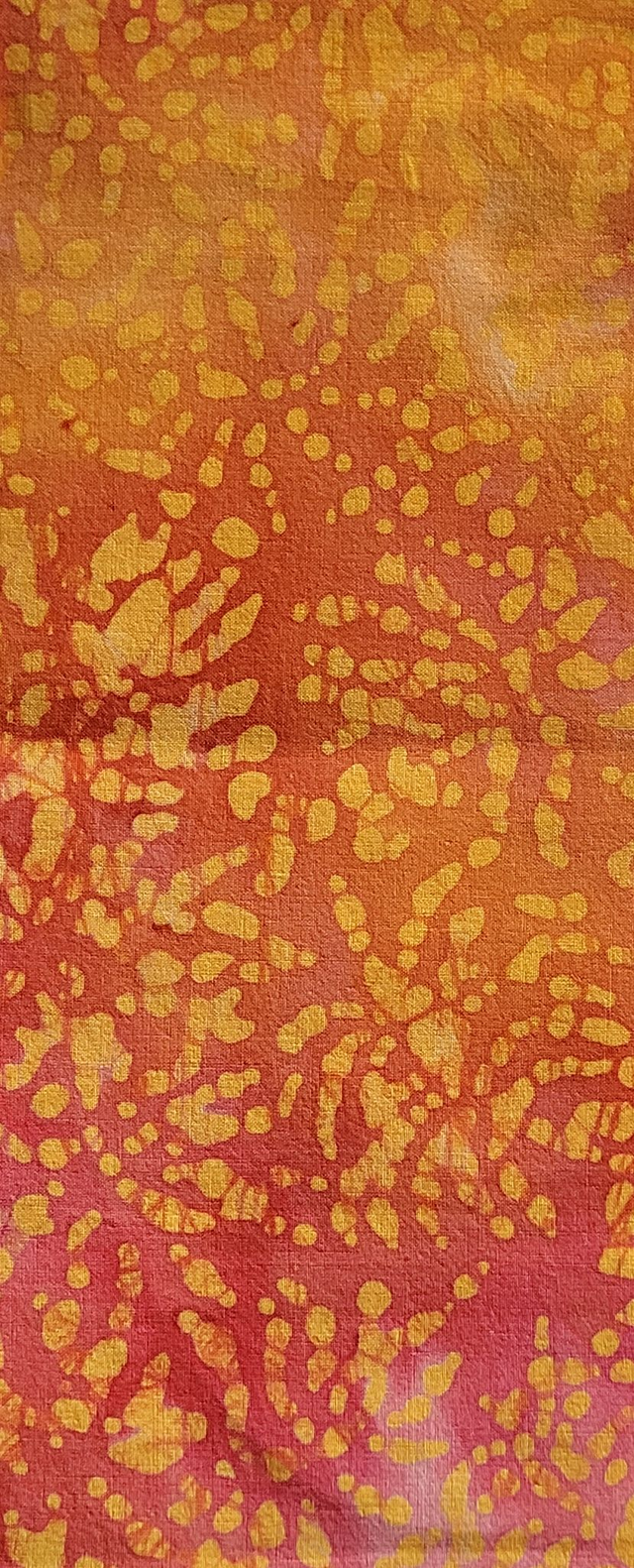 Marque-page 066 : Batik orange