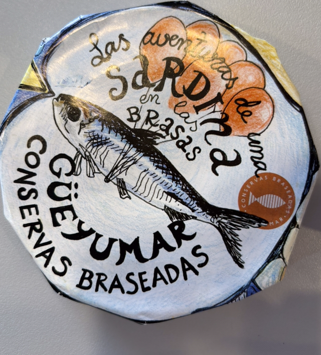 Colas de sardina a la Brasa