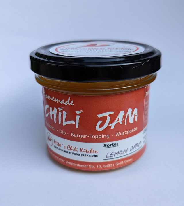 Lemon Drop Chili Jam