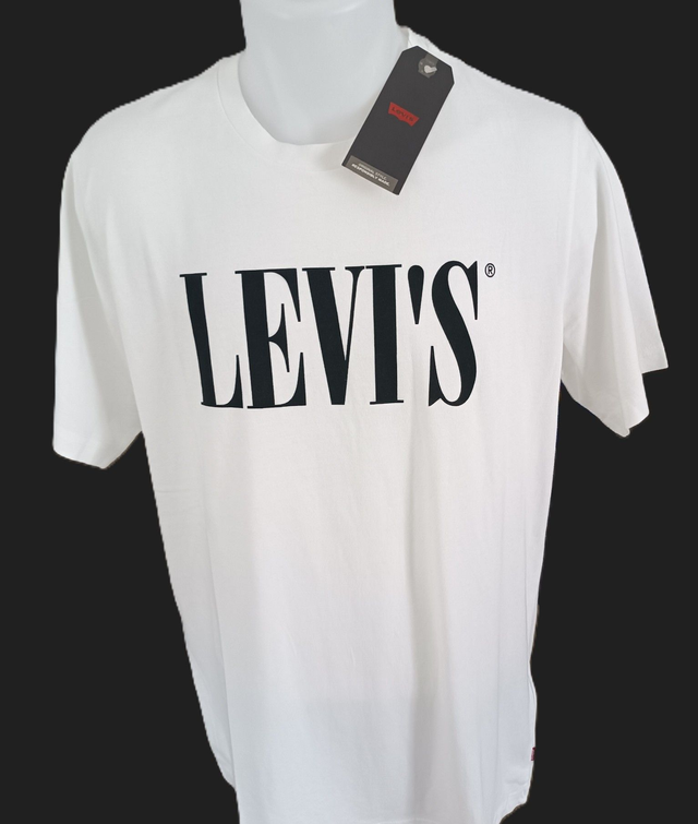 T-shirt Levi’s Homme Blanc – Coupe Relaxed Fit & Logo Poitrine