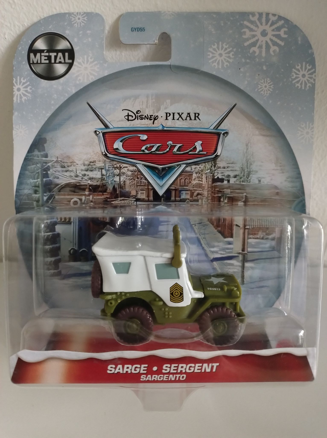 Disney Christmas Cars - Sarge