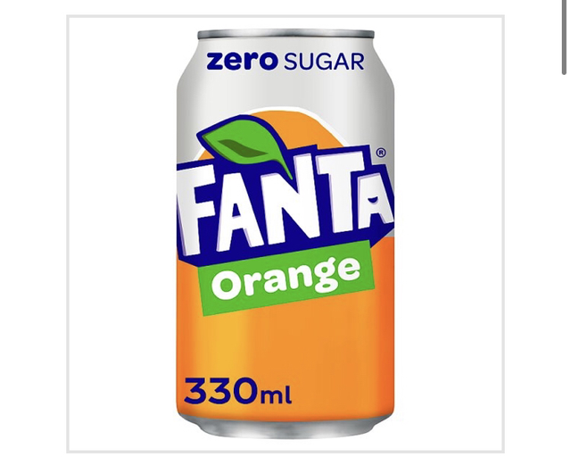 Fanta Orange Zero 330ml