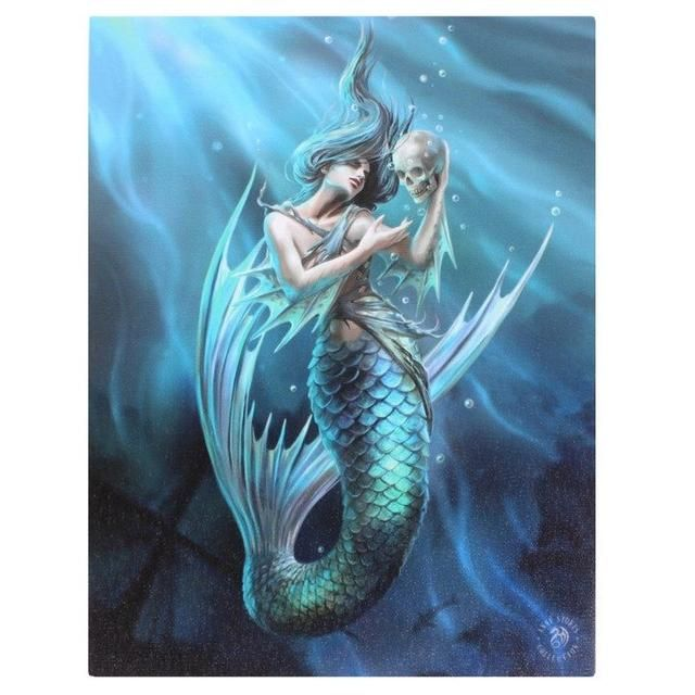 Small Sailors Ruin Canvas Picture By Anne Stokes