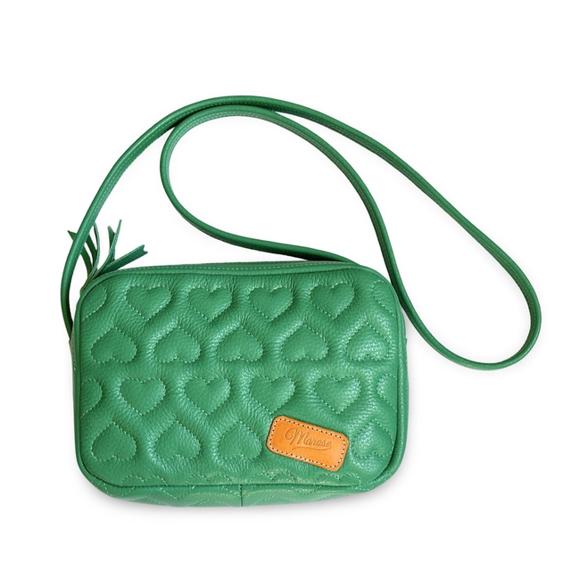 Matelassé "coeurs alternés"