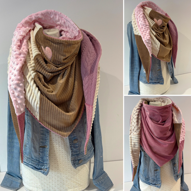 Maxi Chèche Double Patchwork 322