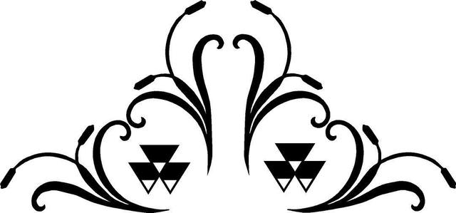 Massey corner swirls - PAIR