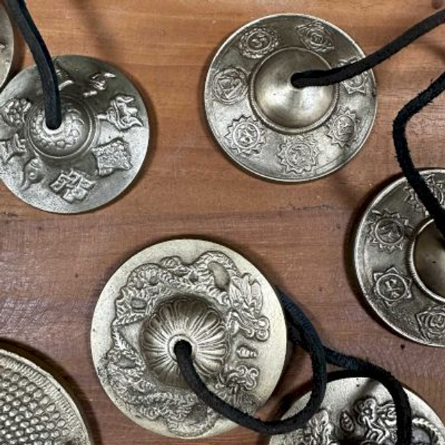 Tingsha Tibétain - Sept Charkra - 