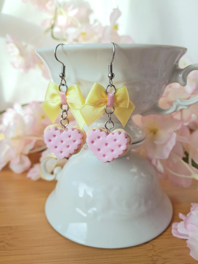 Keksikorvakorut - Mansikkasitruuna