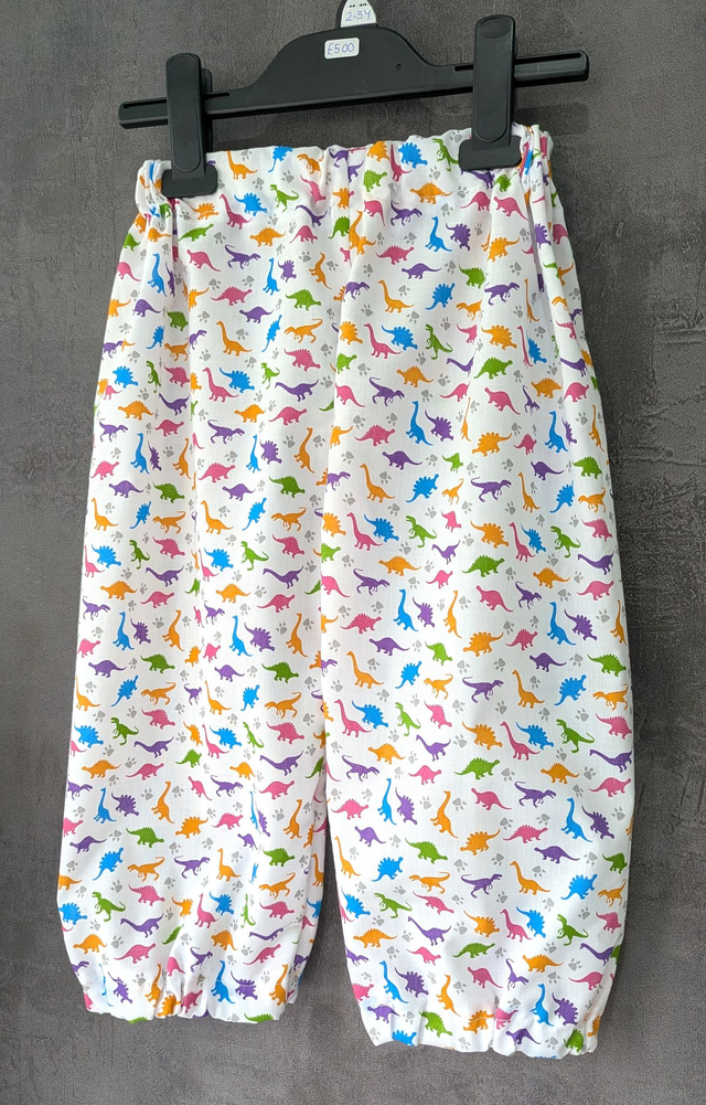Children's 2-3Y Bloomer Trousers - Dinosaur