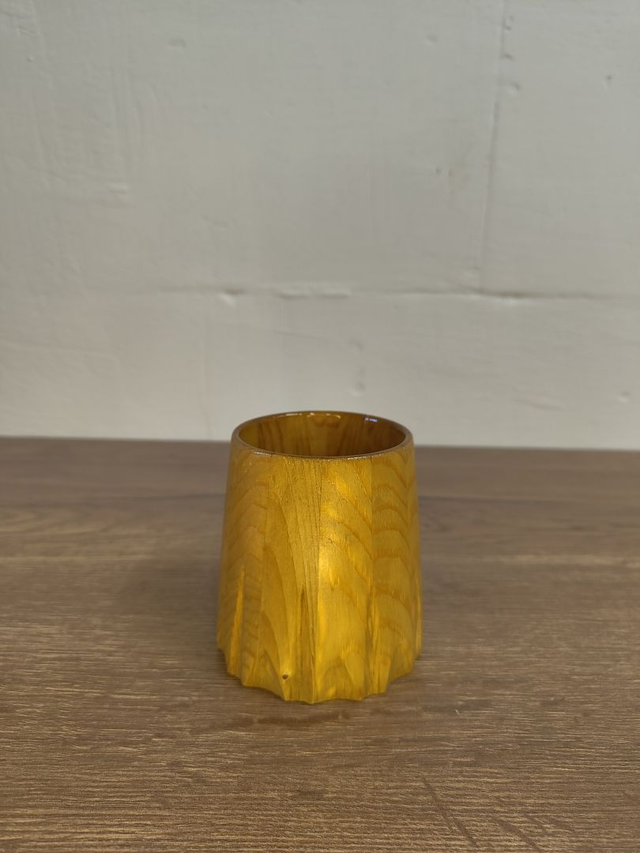 Revolvertrommel – Holzbecher mit Patronen-Optik 0,5 Liter