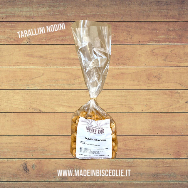 Tarallini nodini - 400gr - Panificio Di Pinto