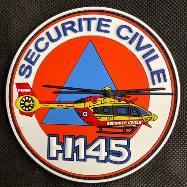 Badge H145 - Sécurité Civile - PVC