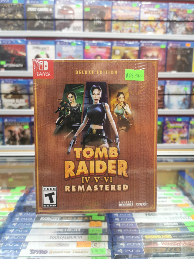 Tomb Raider IV-V-VI Remastered Deluxe Edition