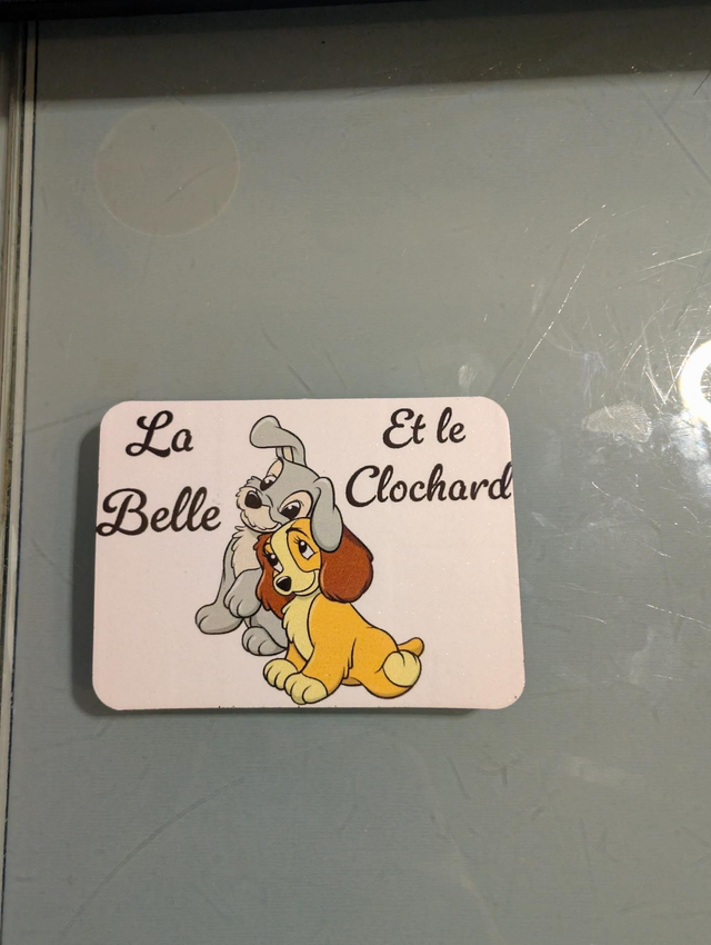 Magnets rectangulaire personnalisable 