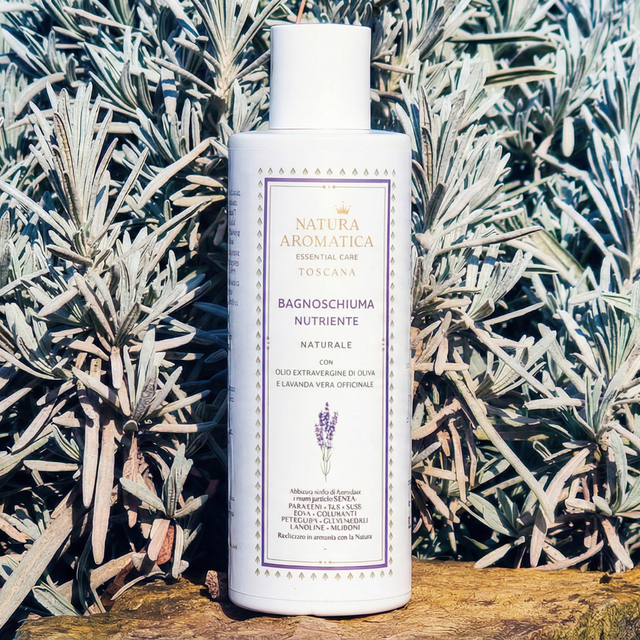 Bagnoschiuma Olio EVO e Lavanda Officinale - 200ml