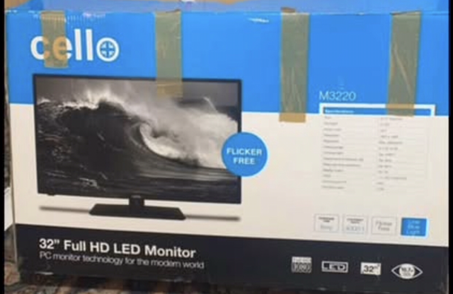 32” Fully HD LED Monitor -FHD10