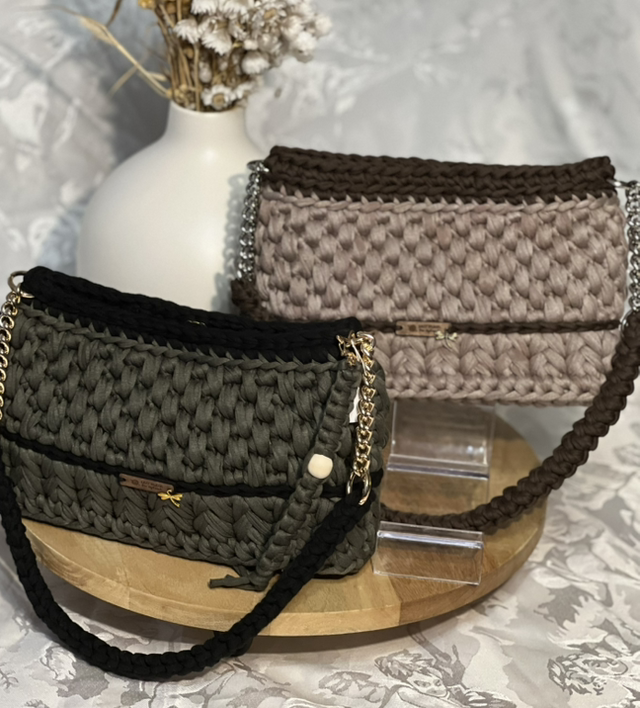 Sac à main au crochet - Modèle Gardénia