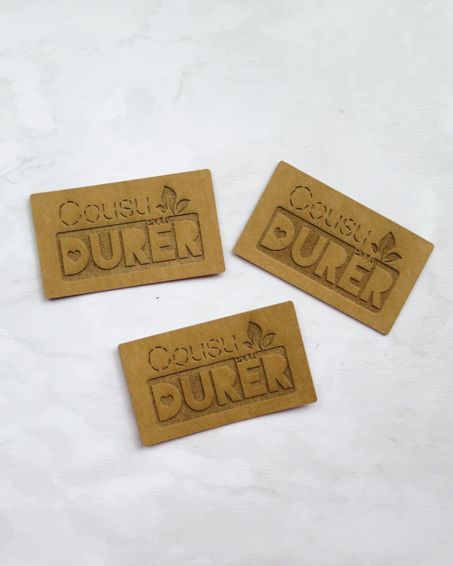 Cousu pour durer (x 3)