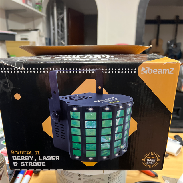 Beamz radical II Derby - LAZER-RG- STROBE