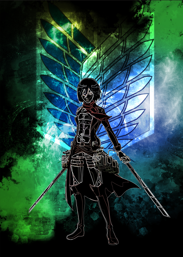 Poster Mikasa Ackerman