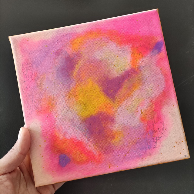 Tout le rose du ciel - Oeuvre originale