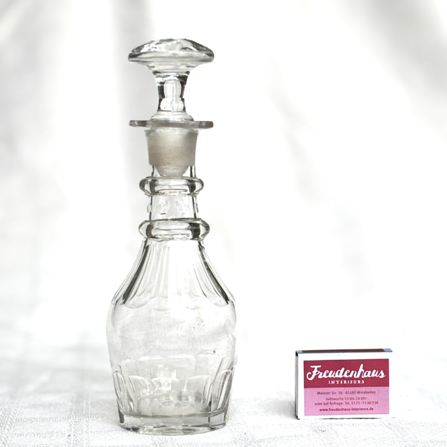 Karaffe Biedermeier von 1850  